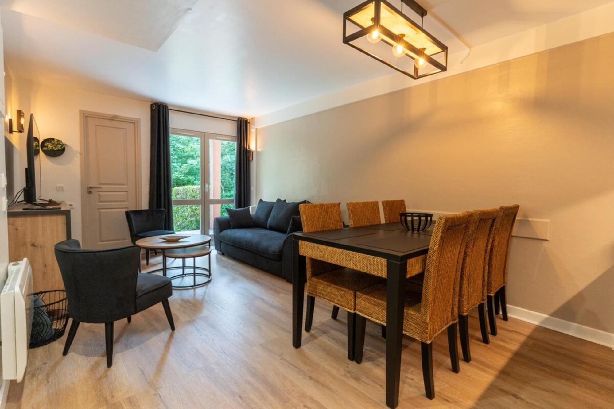 Beautiful Flat With Swimming Pool Tennis Court And Private Car Parking 09 Le Touquet Εξωτερικό φωτογραφία